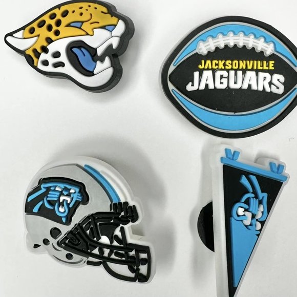 CROCS Other - New Crocs NFL  Football Charms Jacksonville Jaguars